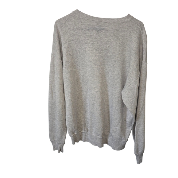 Seinfeld Vintage Jerzees Light Gray Unisex Crew Neck Sweatshirt - Picture 2 of 3